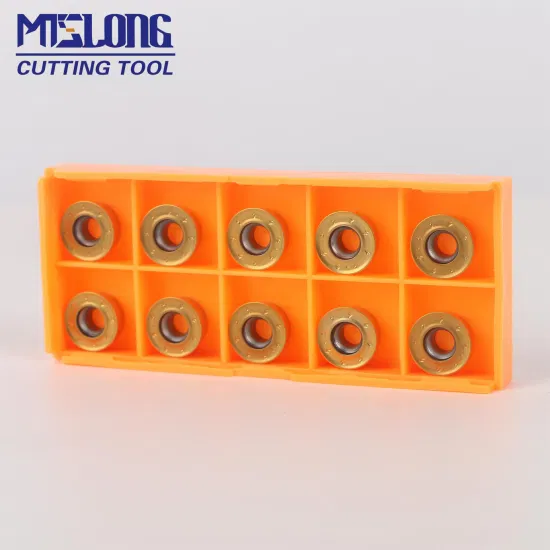 Mts Carbide Insert Rpmw1003m0-Xdu with Golden Coating